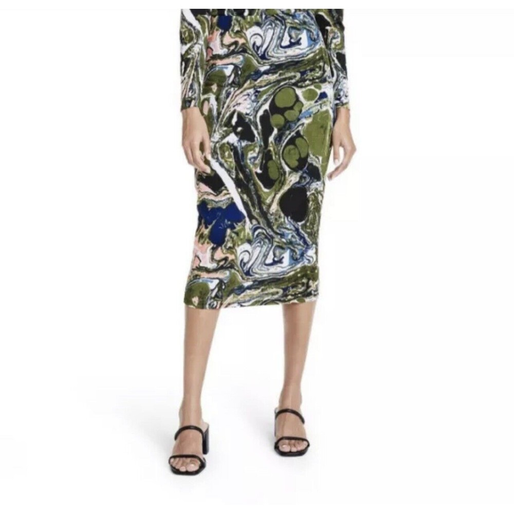 Rachel Comey x Target Marble Print Pencil Skirt - Sz XS New NWT